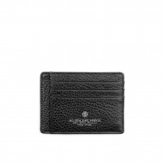 SPALDING & BROS. Porta carte credito small TIFFANY UNISEX nero